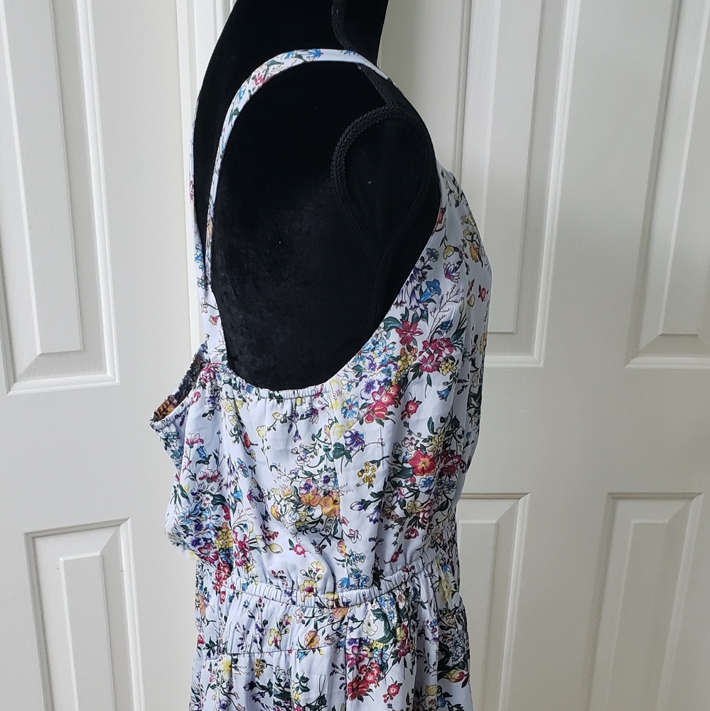 NWOT Women’s dress Lavender Floral Asymmetrical - Picture 4 of 7